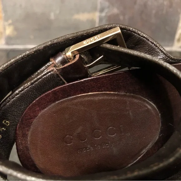 Gucci braided platform sandals - Picture 12 of 15